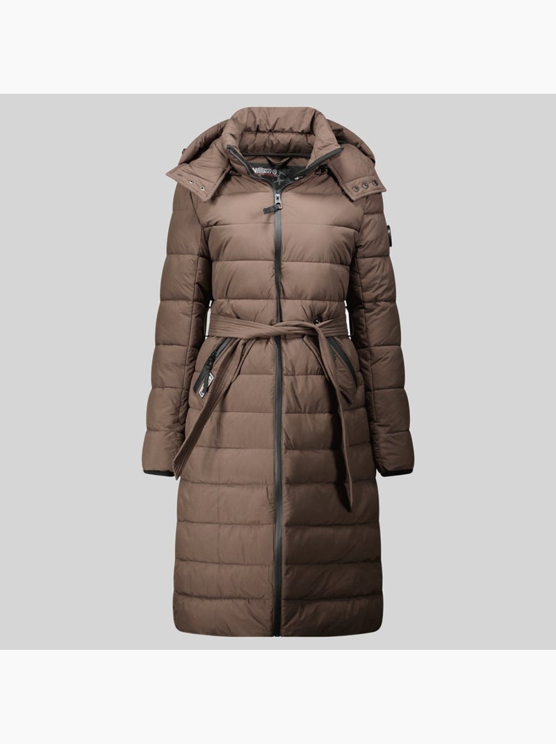 Parka con cappuccio cabima – geographical norway Marrone - Kiabi