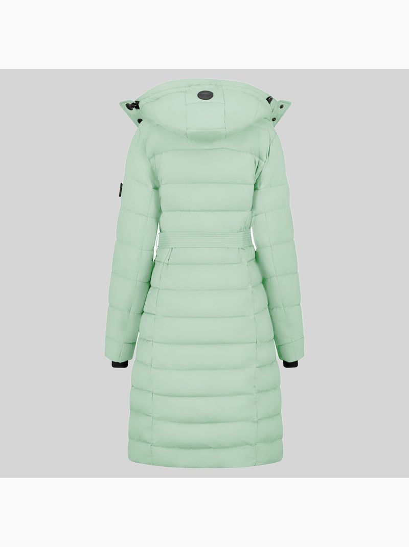 Parka con cappuccio cabima – geographical norway Verde pastello - Kiabi