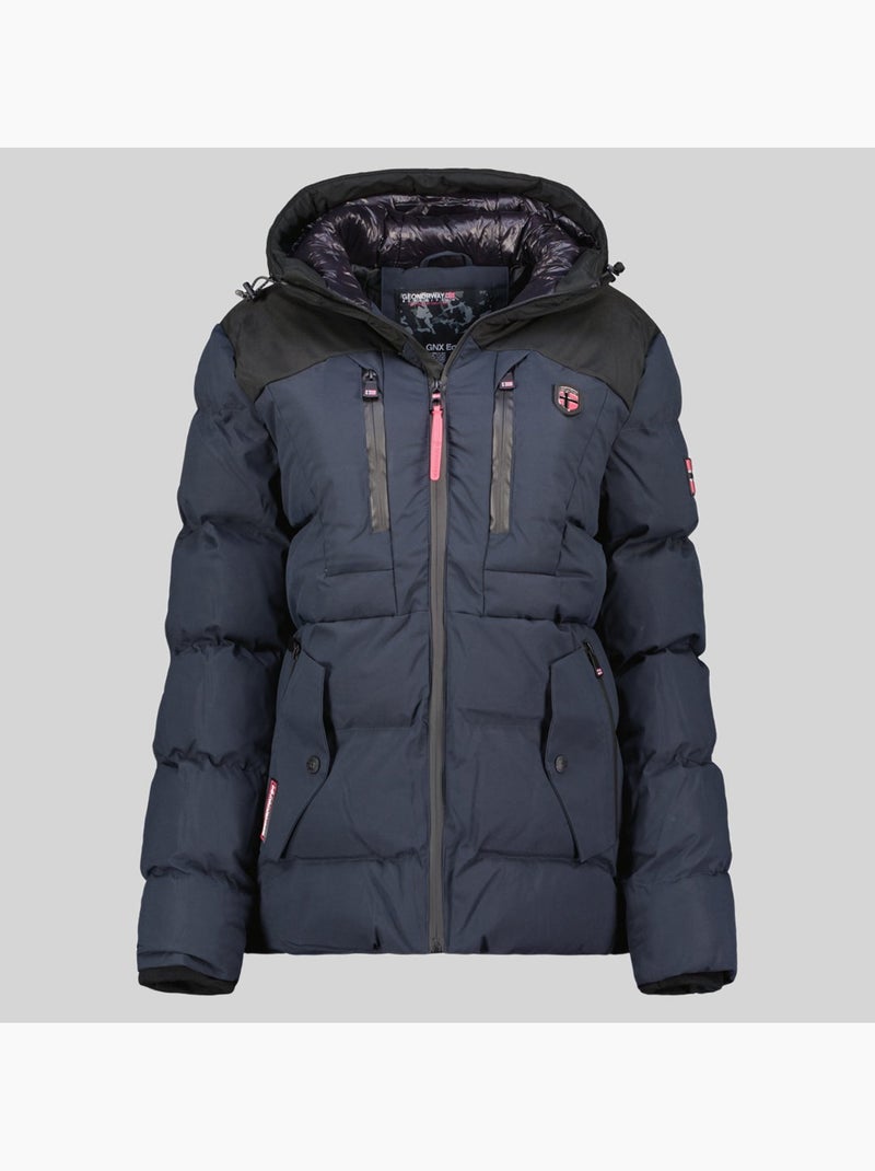 Parka con cappuccio cachot – geographical norway Blu marino - Kiabi