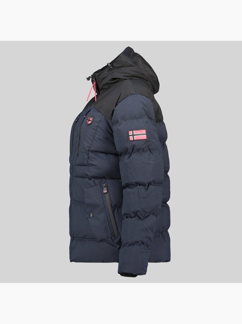 Parka con cappuccio cachot – geographical norway Blu marino - Kiabi