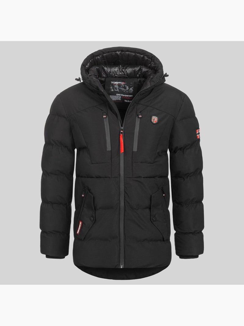 Parka con cappuccio cachot – geographical norway Nero - Kiabi