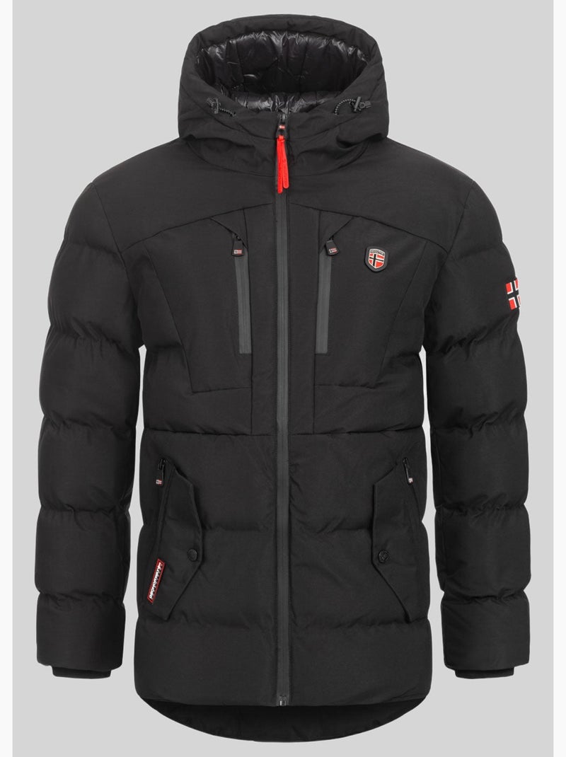 Parka con cappuccio cachot – geographical norway Nero - Kiabi