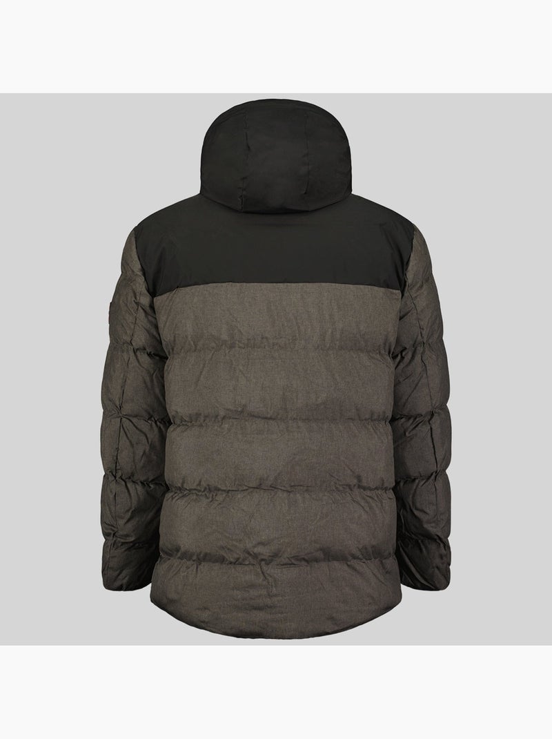 Parka con cappuccio cashblend – geographical norway Grigio scuro - Kiabi