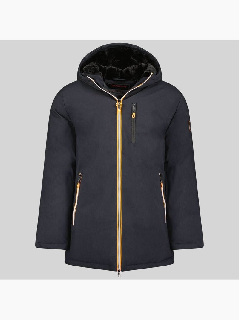 Parka con cappuccio cassim – geographical norway Blu marino - Kiabi