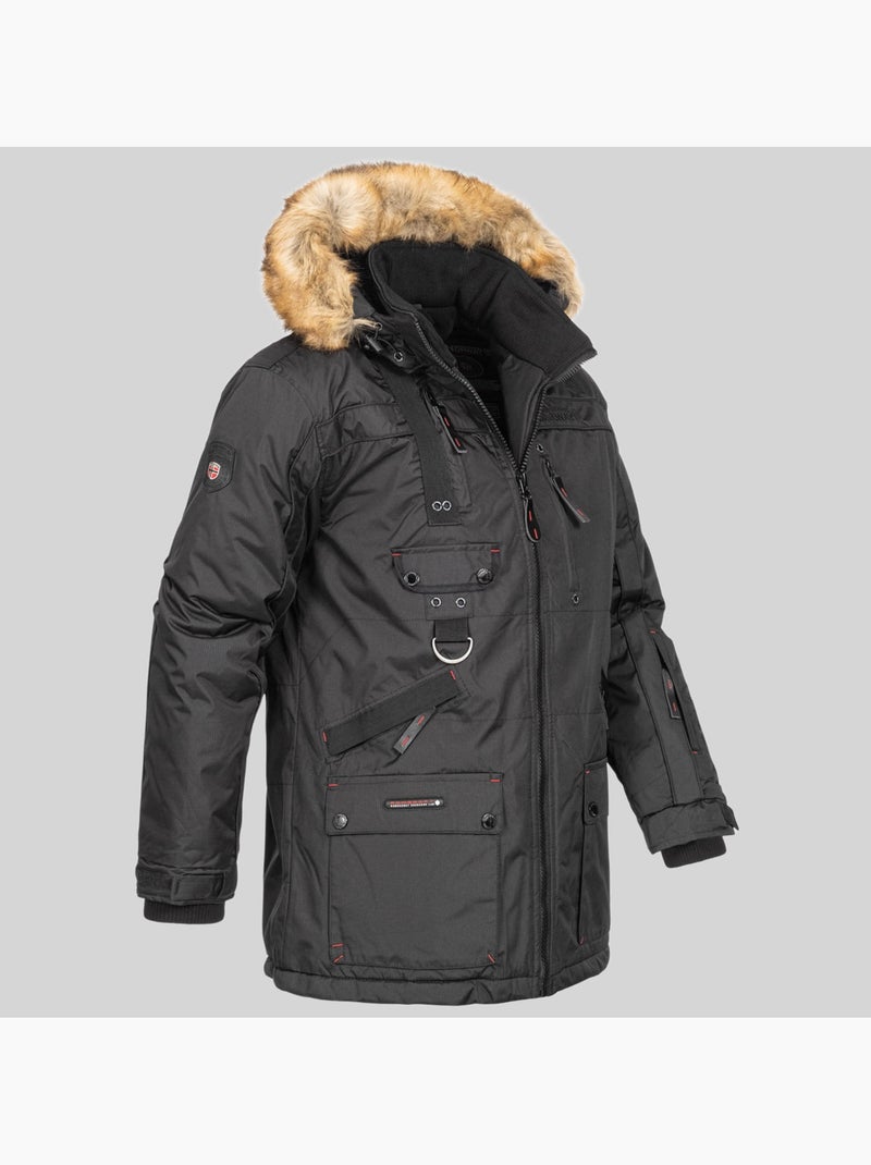 Parka con cappuccio chirac – geographical norway Blu marino - Kiabi
