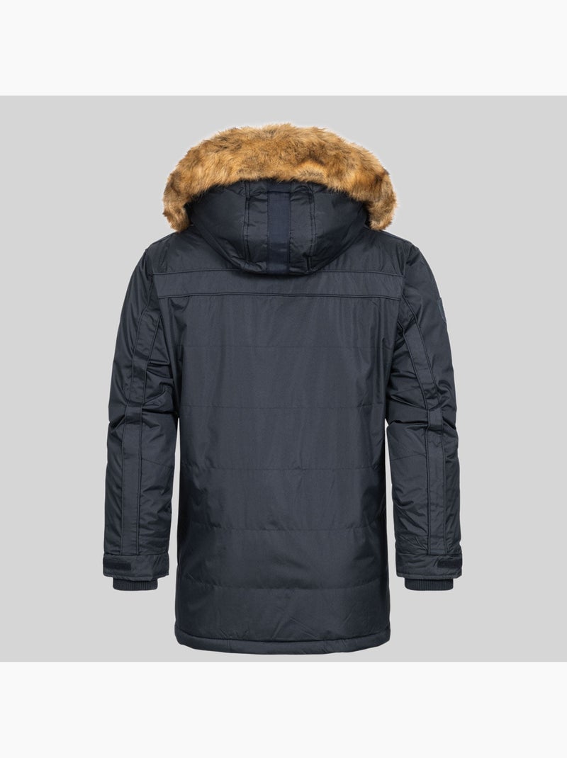 Parka con cappuccio chirac – geographical norway Blu marino - Kiabi