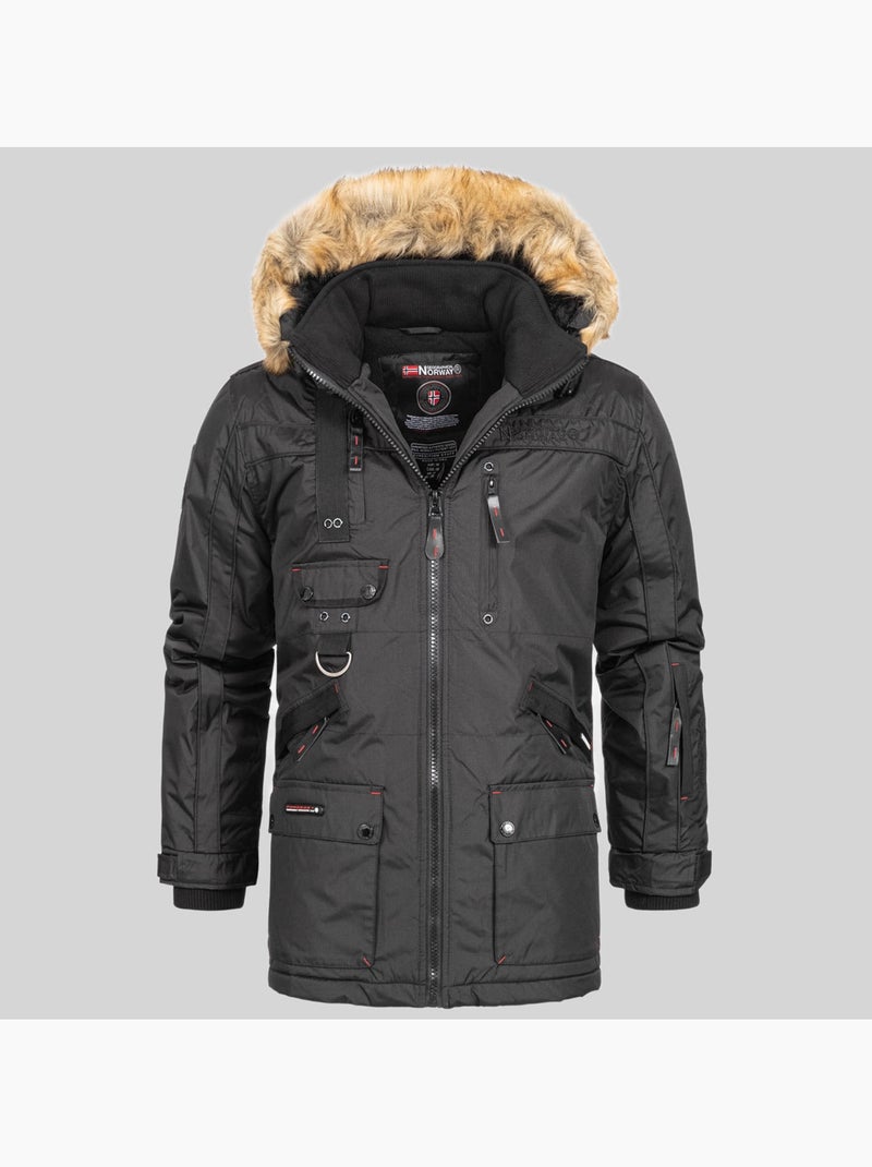 Parka con cappuccio chirac – geographical norway Nero - Kiabi