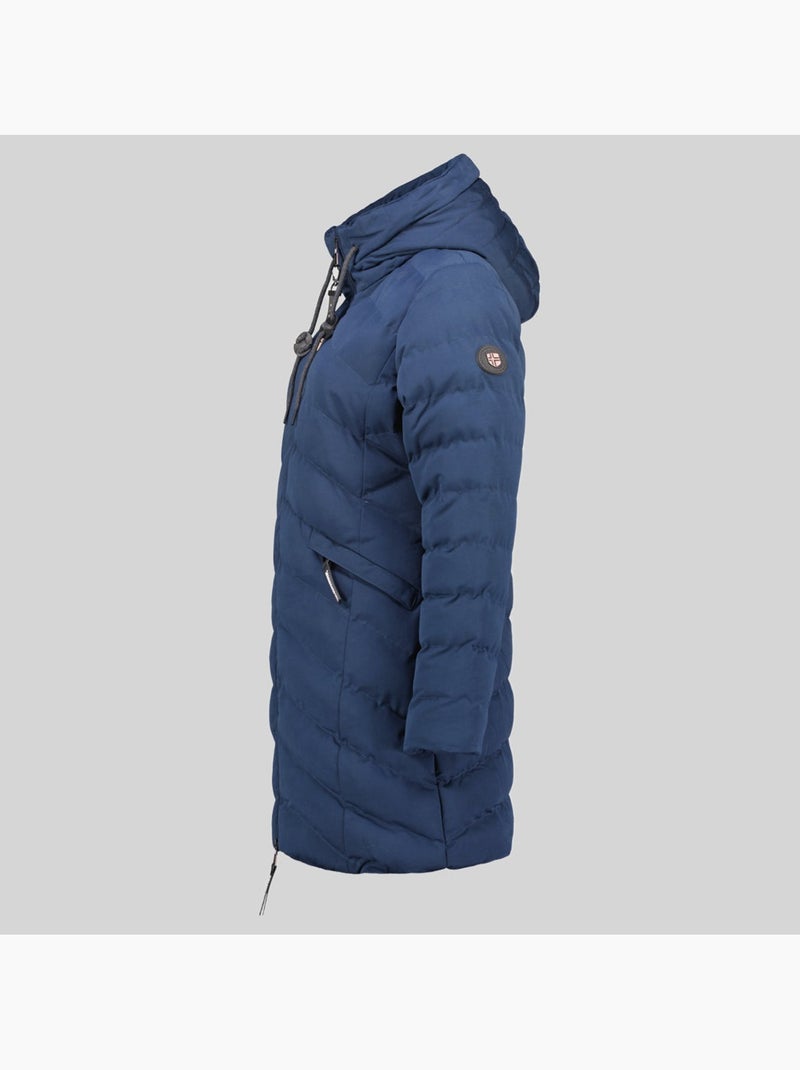 Parka con cappuccio clarisal – geographical norway Blu marino - Kiabi