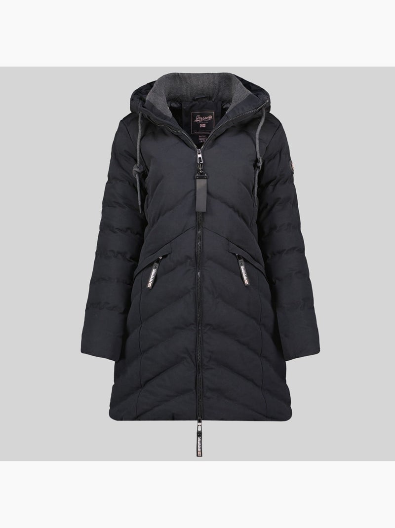 Parka con cappuccio clarisal – geographical norway Nero - Kiabi