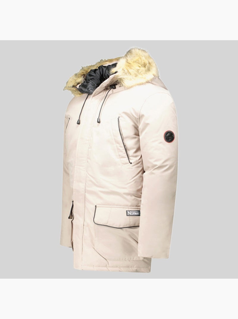 Parka con cappuccio claude – geographical norway Beige - Kiabi