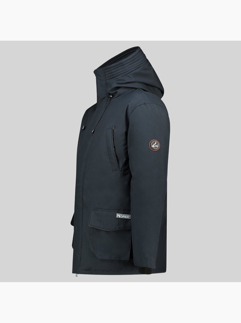 Parka con cappuccio claudius – geographical norway Blu marino - Kiabi
