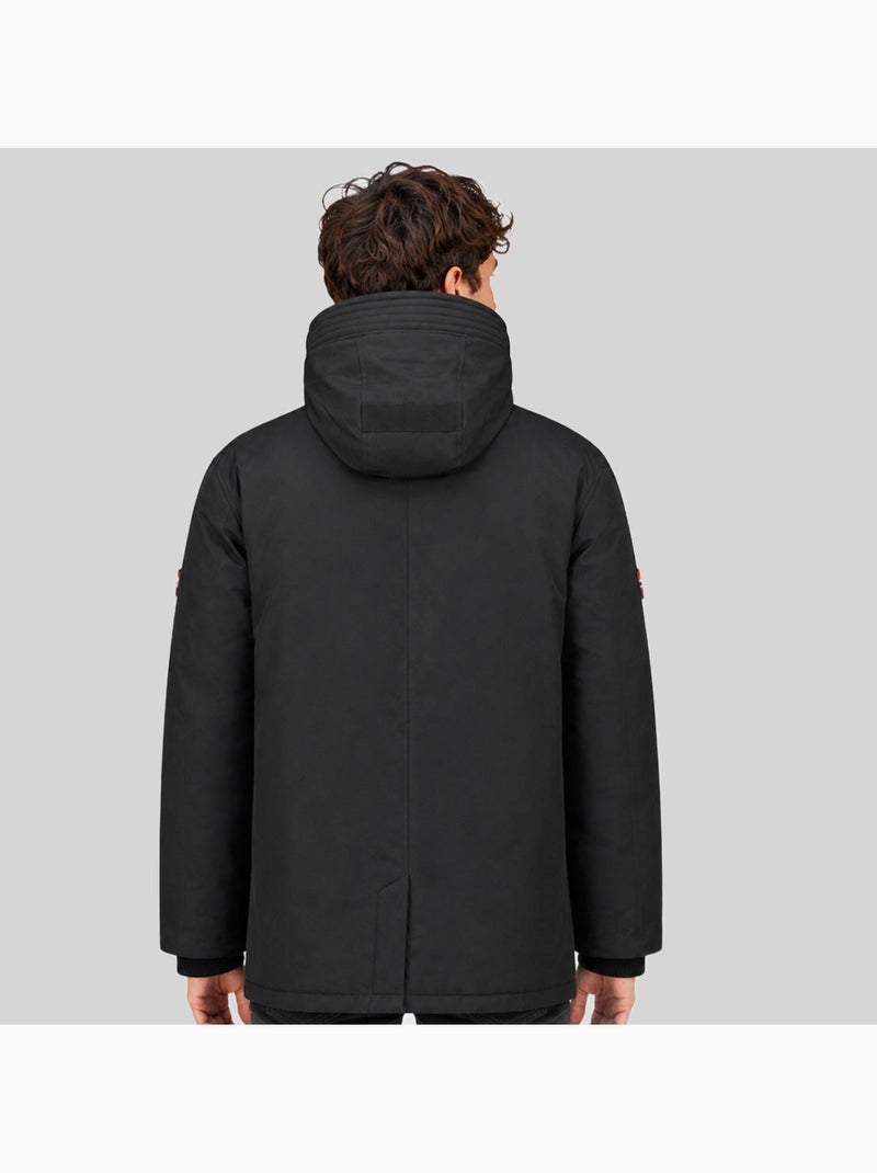 Parka con cappuccio claudius – geographical norway Nero - Kiabi