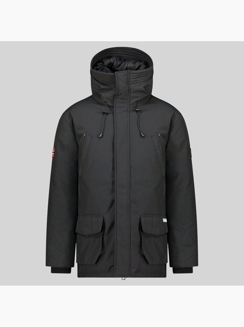 Parka con cappuccio claudius – geographical norway Nero - Kiabi