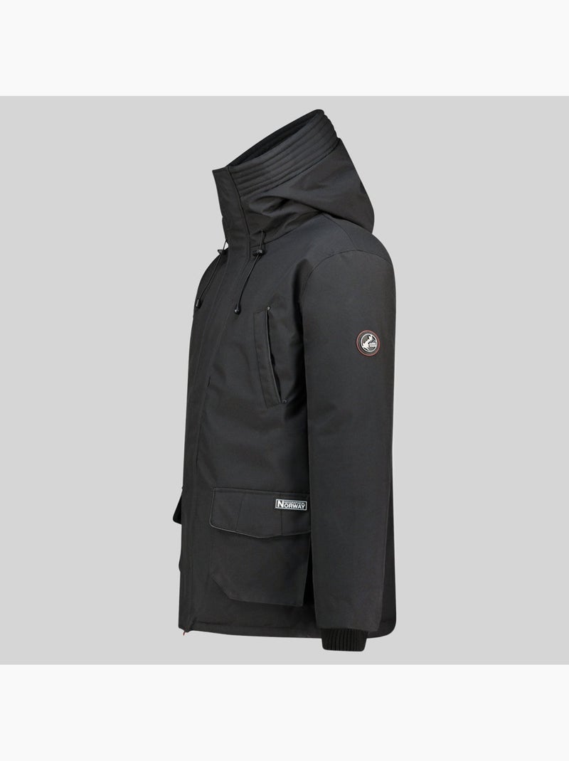 Parka con cappuccio claudius – geographical norway Nero - Kiabi
