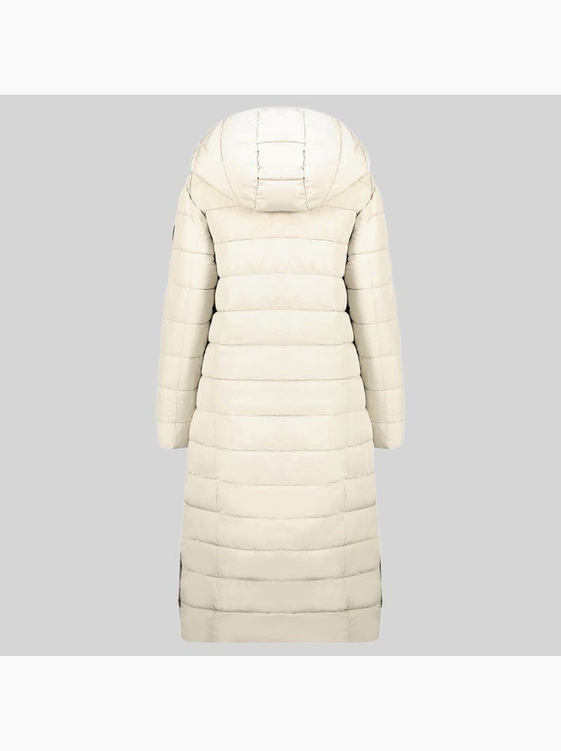 Parka con cappuccio constance – geographical norway Grigio chiaro - Kiabi