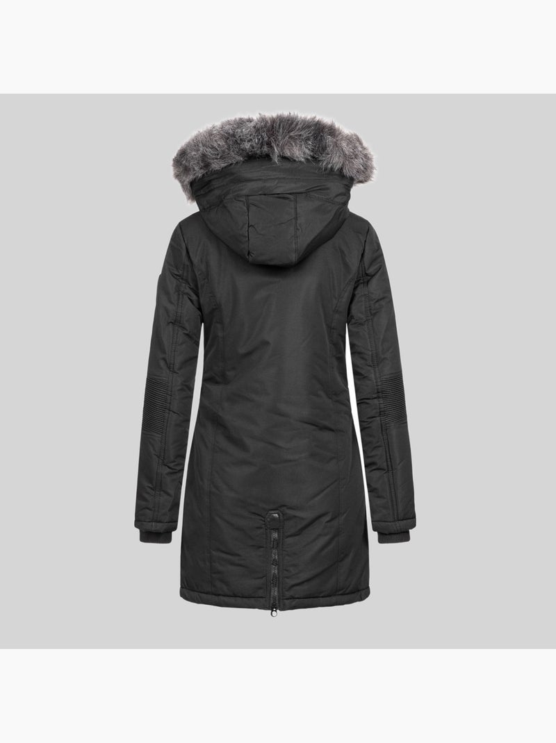 Parka con cappuccio coraly – geographical norway Nero - Kiabi