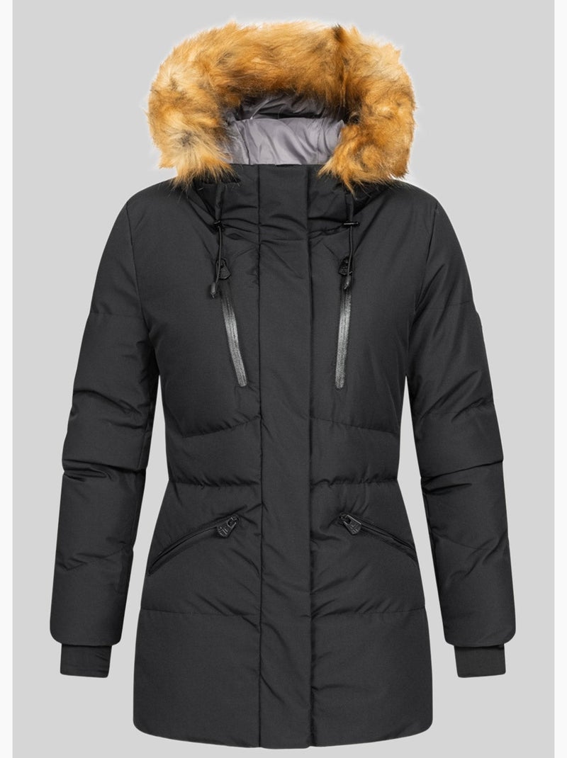 Parka con cappuccio crown – geographical norway Nero - Kiabi