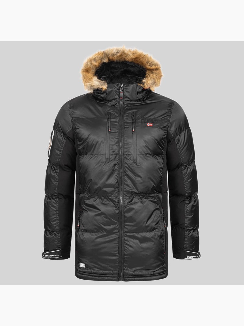 Parka con cappuccio danone – geographical norway Nero - Kiabi