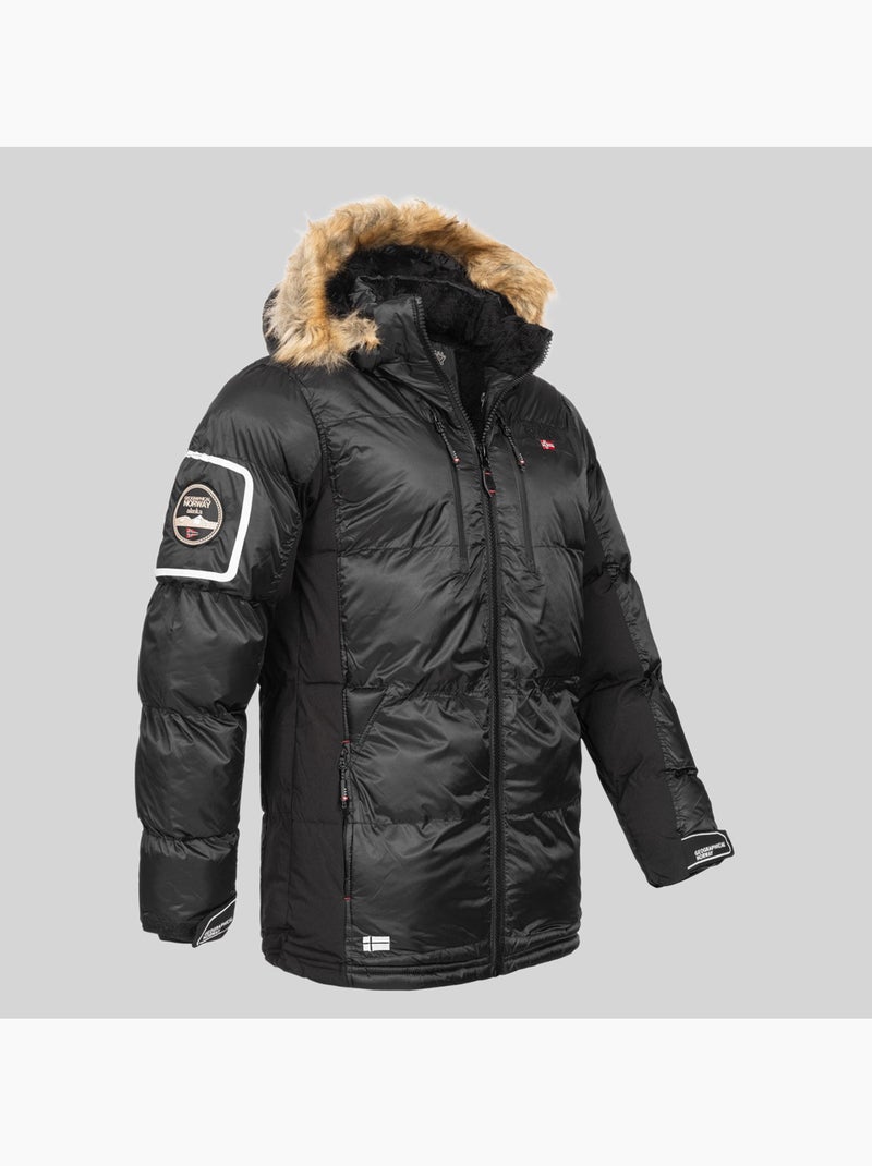 Parka con cappuccio danone – geographical norway Nero - Kiabi