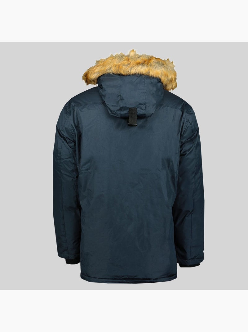 Parka con cappuccio darwin – geographical norway Blu marino - Kiabi