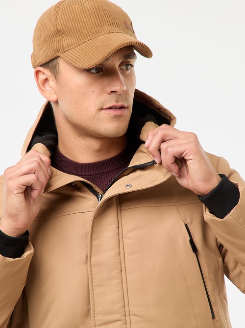 Parka con cappuccio di media lunghezza - Kiabi