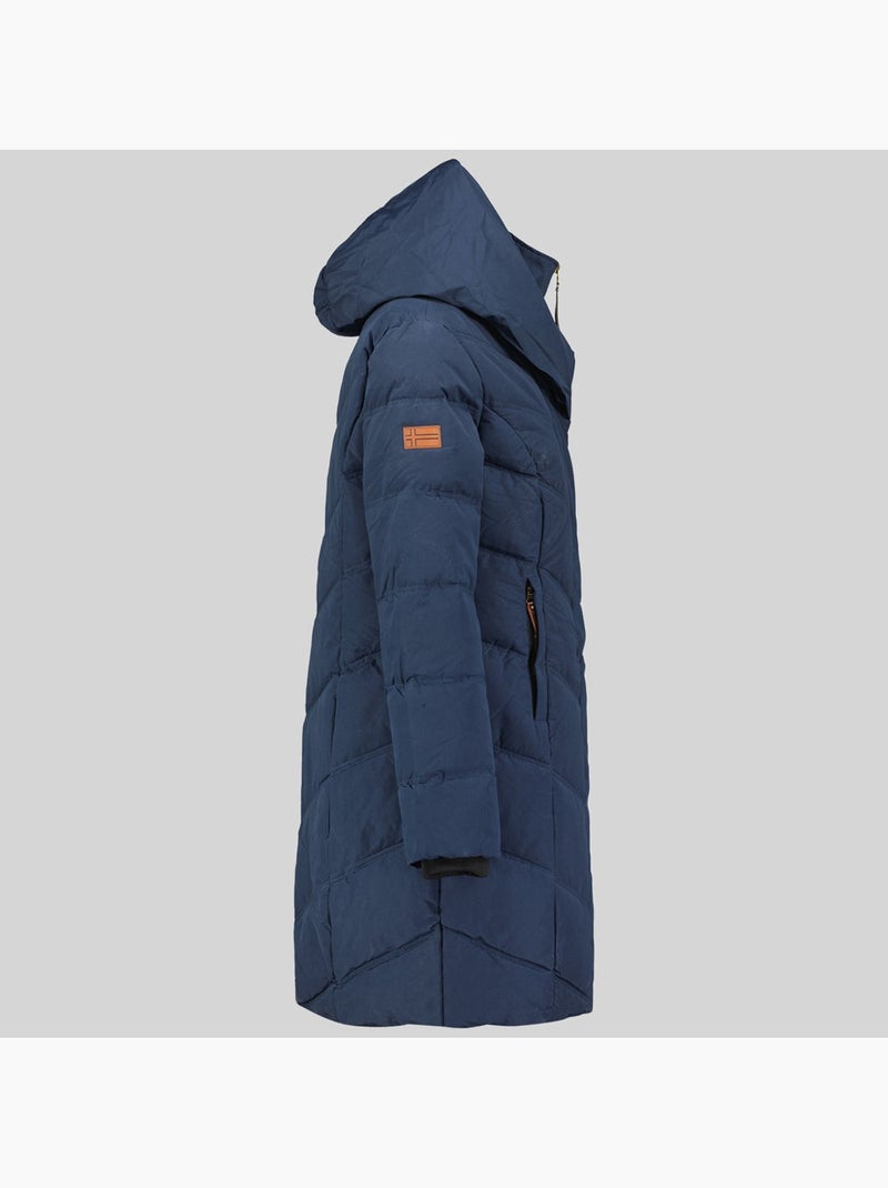 Parka con cappuccio djamila – geographical norway Blu marino - Kiabi