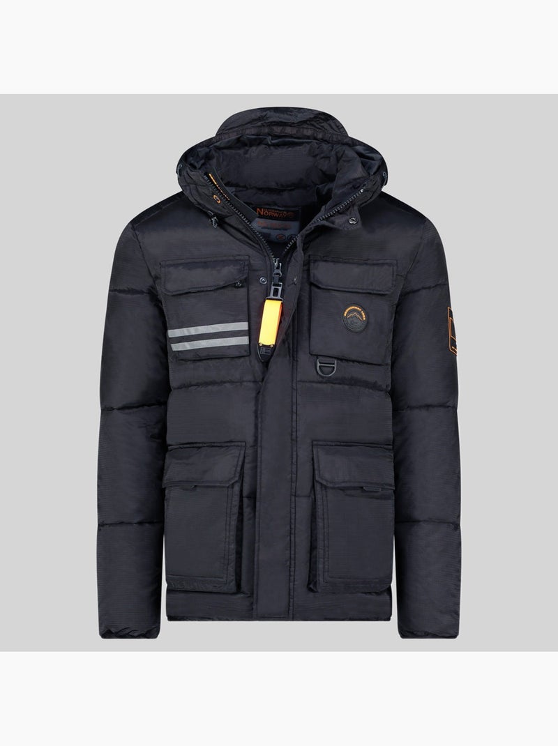 Parka con cappuccio dolbary – geographical norway Blu marino - Kiabi