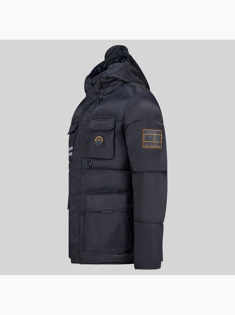Parka con cappuccio dolbary – geographical norway Blu marino - Kiabi