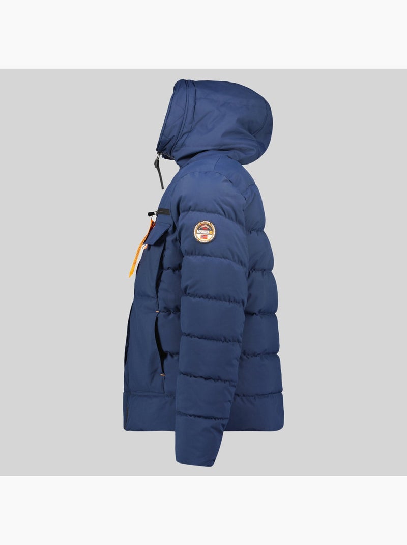 Parka con cappuccio dosiba – geographical norway Blu marino - Kiabi