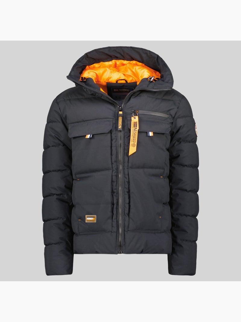 Parka con cappuccio dosiba – geographical norway Nero - Kiabi