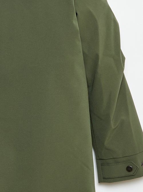 Parka con cappuccio e fodera effetto montone - Kiabi