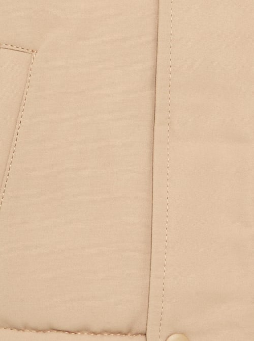 Parka con cappuccio e interno effetto montone - Kiabi