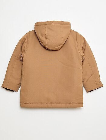 Parka con cappuccio idrorepellente