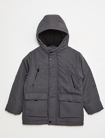 Parka con cappuccio idrorepellente