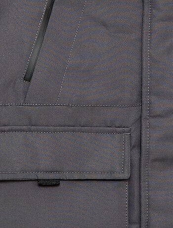 Parka con cappuccio idrorepellente