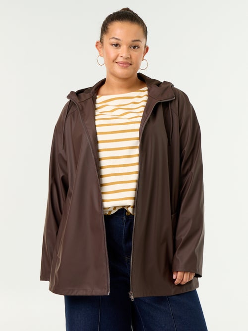 Parka con cappuccio idrorepellente - Kiabi Parka con cappuccio idrorepellente - Kiabi
