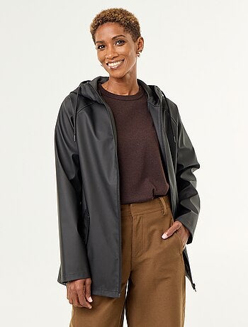 Parka idrorepellente con cappuccio