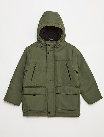 Parka con cappuccio idrorepellente