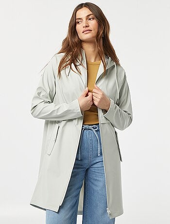 Parka con cappuccio impermeabile