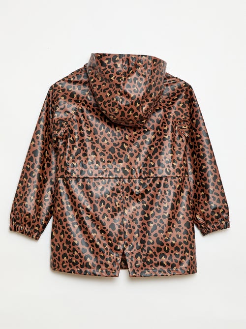 Parka con cappuccio in gomma - Kiabi