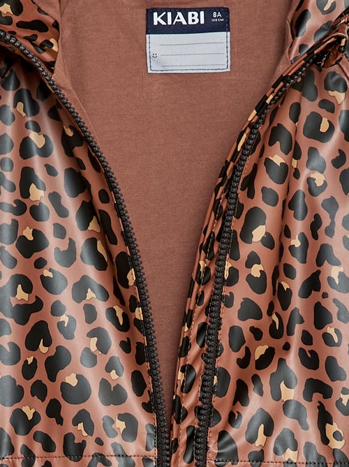 Parka con cappuccio in gomma - Kiabi