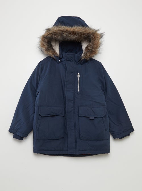 Parka con cappuccio in pelliccia ecologica 'Name it' - Kiabi