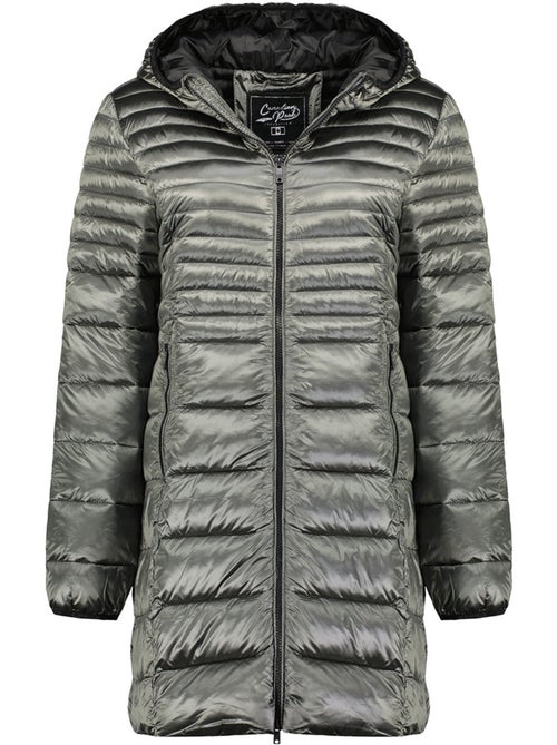 Parka con cappuccio in pelliccia sintetica bodeak – canadian peak - Kiabi