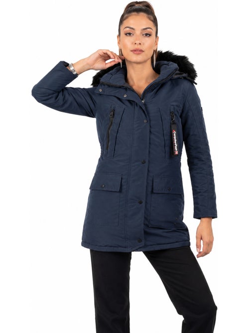 Parka con cappuccio in pelliccia sintetica corteak – canadian peak - Kiabi Parka con cappuccio in pelliccia sintetica corteak – canadian peak - Kiabi