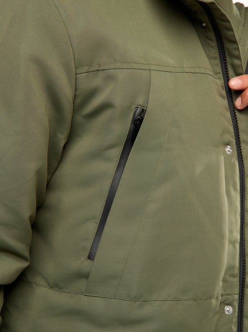 Parka con cappuccio midi - Kiabi