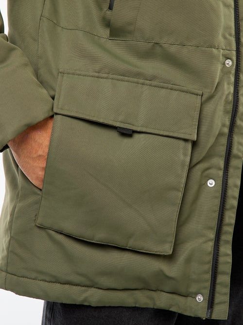 Parka con cappuccio midi - Kiabi