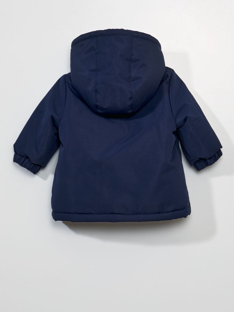 Parka con cappuccio NERO - Kiabi