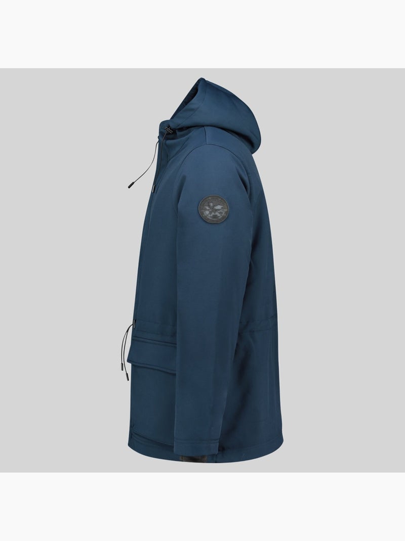 Parka con cappuccio ticanone – geographical norway Blu marino - Kiabi