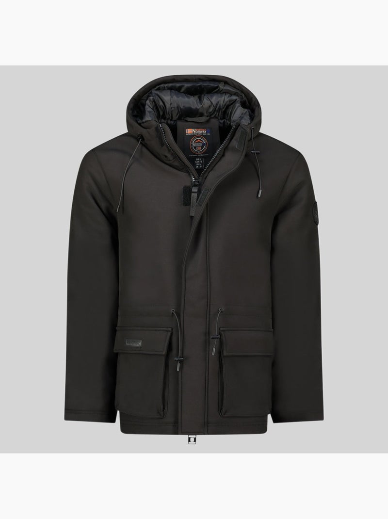 Parka con cappuccio ticanone – geographical norway Nero - Kiabi