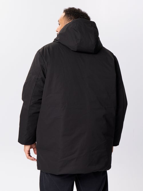 Parka con cappuccio tinta unita - Kiabi